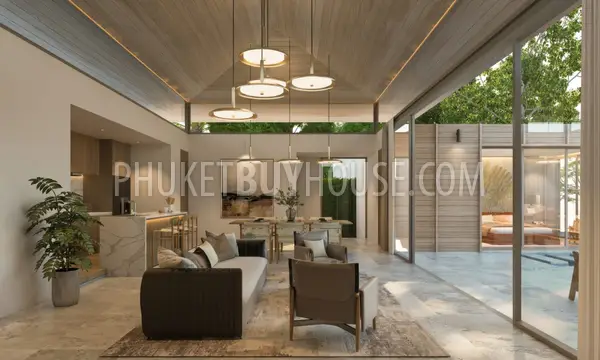 KAM21961:  Four Bedroom Seaview Hilltop Villa in Kamala, Phuket. Fotoğraf #6