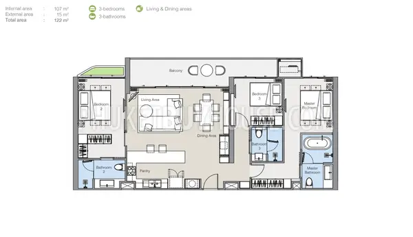 BAN21946: Fabulous 3 Bedroom Condominium In Bang Tao With A Lake View. 照片 #7
