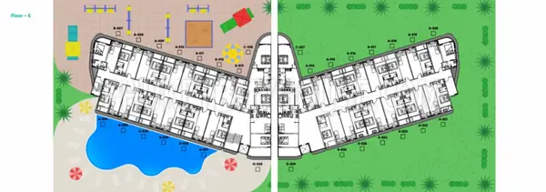 BAN6534: 在Bang Tao海滩出售的新设计公寓. 照片 #23