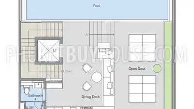 LAG7220: 3+1 Bedroom Beachfront Villa in Bang Tao. Photo #11