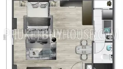 NAY6549: Last Unit! 1 Bedroom Apartment for Sale on Nai Yang Beach. Photo #16