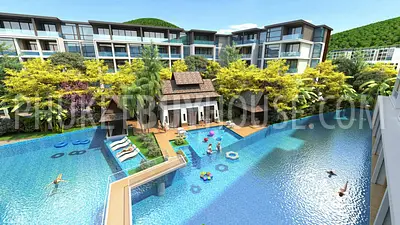 NAT6551: One-Bedroom Apartment in Nai Thon. Photo #1