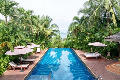 KOH21965: Opulent Five-Bedroom Residence with Breathtaking Ocean Views Available for Sale in Koh Sirey. Photo #17