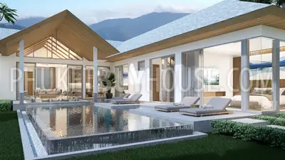 KAM7306: 4 Bedroom Pool Villa in Kamala. Photo #5