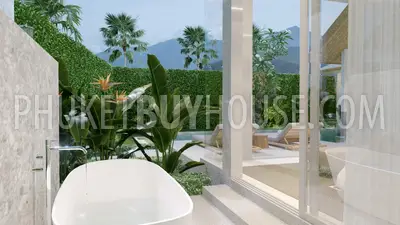 KAM7306: 4 Bedroom Pool Villa in Kamala. Photo #12