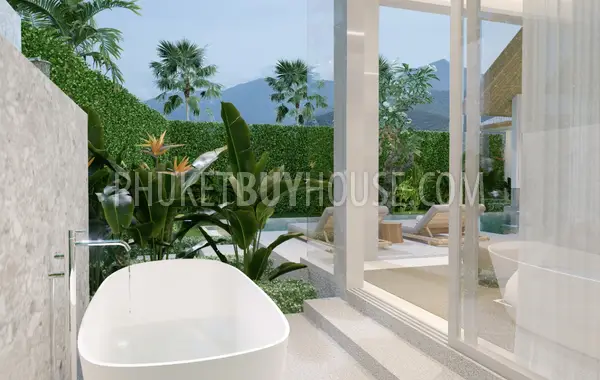 KAM7306: 4 Bedroom Pool Villa in Kamala. Photo #12