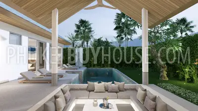 KAM7306: 4 Bedroom Pool Villa in Kamala. Photo #15