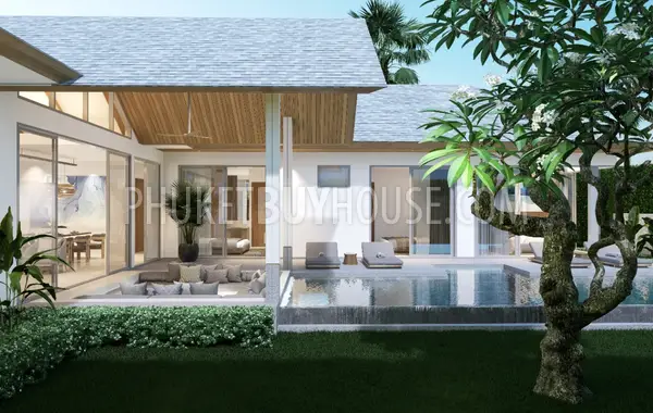 KAM7306: 4 Bedroom Pool Villa in Kamala. Photo #16