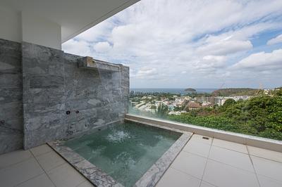KAT4732: Luxury 2 bedroom Penthouse with a staggering view over the Andaman Sea, Kata Beach. Photo #14