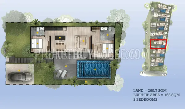NAT6573: New Villas for Sale in Nai Thon. Photo #12