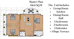 PHU21991: Огромные Апартаменты С 3 Спальнями в Пхукете. Миниатюра #11