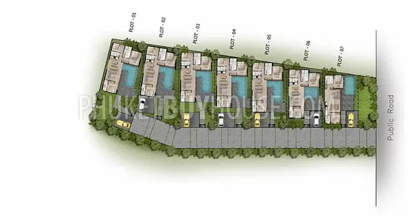 NAT6581: New gated Villas Complex within 2 km to Nai Thon beach. Pre-sale affordable Price!. Photo #8