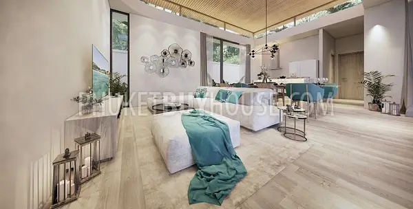 NAT6581: New gated Villas Complex within 2 km to Nai Thon beach. Pre-sale affordable Price!. Photo #4