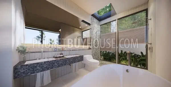 NAT6581: New gated Villas Complex within 2 km to Nai Thon beach. Pre-sale affordable Price!. Photo #6