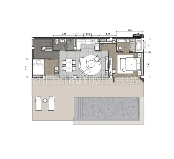 PAN21994: Outstanding Two Bedroom Suits For Sale In Panwa. Fotoğraf #8