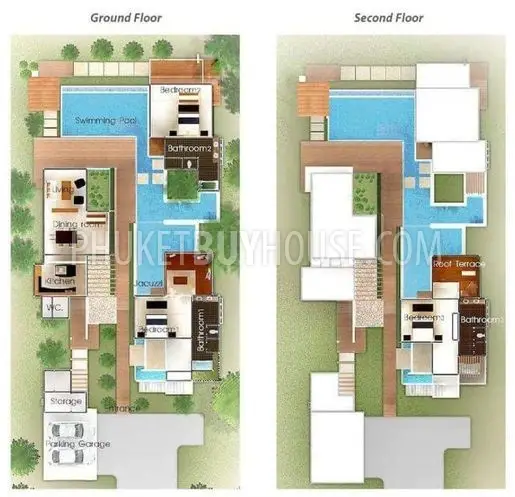 PHA7178: Luxury 3 Bedroom Villa in the Nathai Resort. Fotoğraf #8