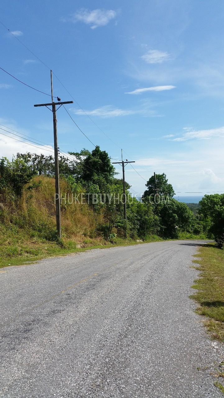 PAN6557: Plot of Land for Sale with Sea View in Panwa area. Photo #18