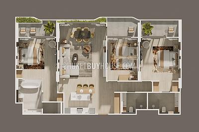 LAY7123: Spacious 3-Bedroom Apartments in Layan. Photo #9