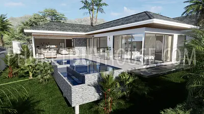 PHA22013: Sophisticated 3-Bedroom Villa with Private Pool in Phang Nga, Phuket For Sale . 照片 #5