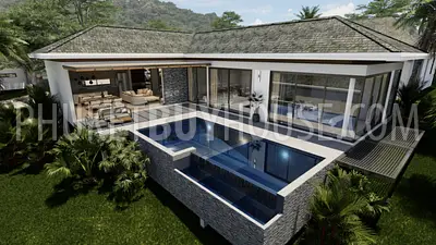 PHA22013: Sophisticated 3-Bedroom Villa with Private Pool in Phang Nga, Phuket For Sale . 照片 #1