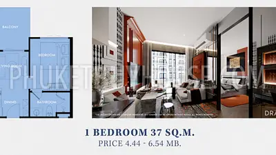 BAN22016: One Bedroom Apartment With Neo-Classic Design For Sale in Bang Tao. Photo #10