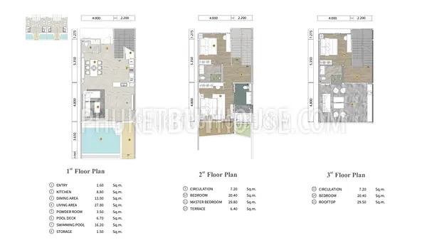 RAW6620: Stylish Townhouse in Rawai. Photo #12