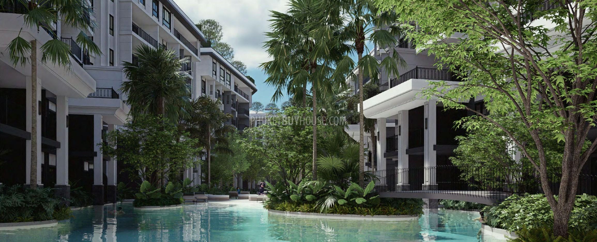 BAN22016:  One Bedroom Apartment With Neo-Classic Design For Sale in Bang Tao. Photo #1