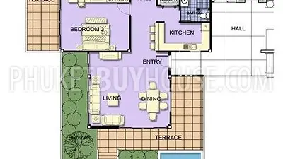 SUR6628: Penthouse with Pool in Surin. Photo #14
