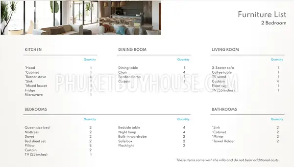 BAN22023: Serenity in Simplicity: 2-Bedroom Villa For Sale in Bang Tao. Photo #12