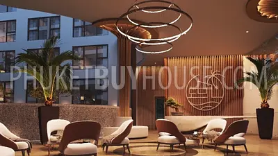 BAN22001: Modern Elegance: Chic 1-Bedroom Apartment For Sale in Bang Tao. Fotoğraf #3