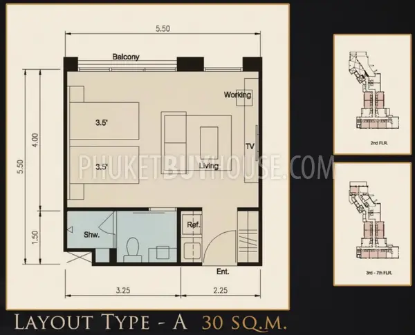 SUR6187: Studio in a New Project From a Famous Developer in Surin. Photo #31