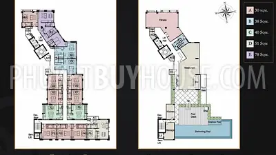 SUR6187: Studio in a New Project From a Famous Developer in Surin. Photo #29