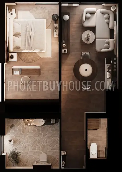 NAI22009: Utopian One Bedroom Apartment for Sale in Nai Harn. 照片 #7
