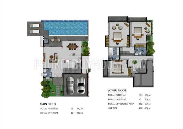 CHE6605: Complex of New Villas in the area of Cherng Talay. Fotoğraf #7
