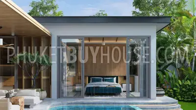 BAN22011: Oasis in Bang Tao: Luxurious 3-Bedroom Pool Villa with BBQ Area for Sale. Fotoğraf #6