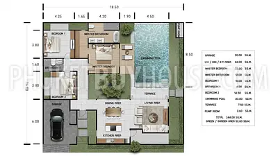 NAY6665: Tropical Villa in Nai Yang Resale. Photo #9