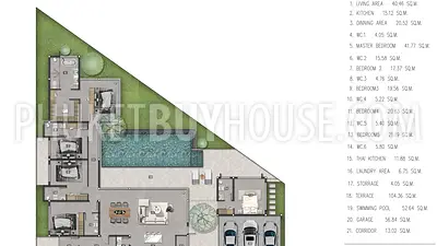 KOH22046: Изысканная жизнь: Вилла с 5 Спальнями и Частным Бассейном, на Продажу в Ко Каео. Фото #18