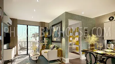 BAN22025: Fancy Two Bedroom Apartment For Sale in Bang Tao. Photo #3