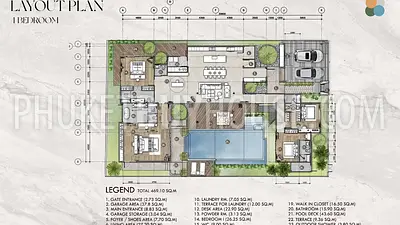 BAN7357: Four Bedroom Serene Home in Bang Tao. 照片 #13
