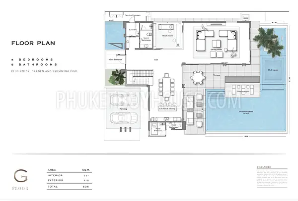 LAY7218: Luxurious 4 Bedroom Villa in Layan. Photo #16