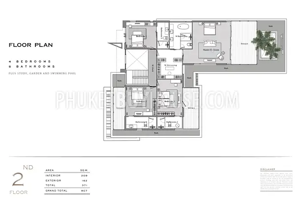 LAY7218: Luxurious 4 Bedroom Villa in Layan. Photo #17