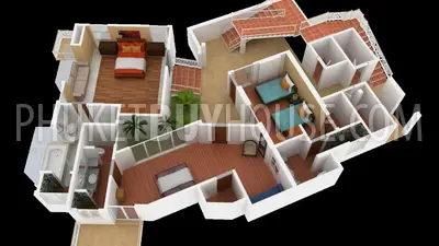 KAM6637: 4 bedroom Villa with Pool in Kamala area. Photo #44