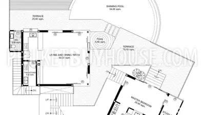 KAM6637: 4 bedroom Villa with Pool in Kamala area. Photo #48