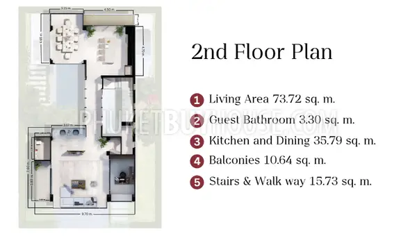 TAL22027: Luxe Living, Lucrative Returns, and Timeless Tranquility 3 Bedroom Villa For Sale in Thalang. 照片 #41