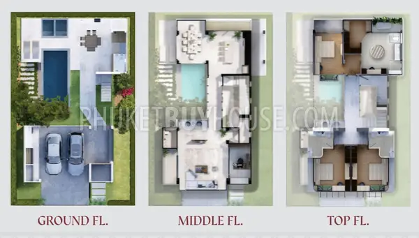 TAL22027: Luxe Living, Lucrative Returns, and Timeless Tranquility 3 Bedroom Villa For Sale in Thalang. 照片 #39