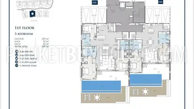 BAN6645: Apartment with Lake View in Bang Tao. Photo #10