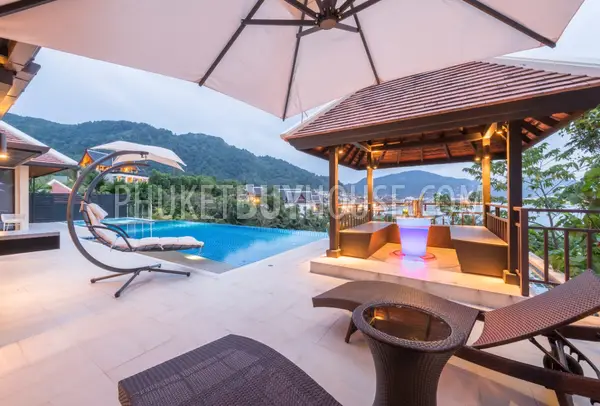 PAT7153: Four Bedroom Pool Villa on Kalim Hillside. Photo #22