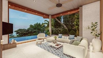 MAI22032: Живописная вилла с 4 спальнями, захватывающим видом на море и частным бассейном на продажу в Май Као. Фото #4