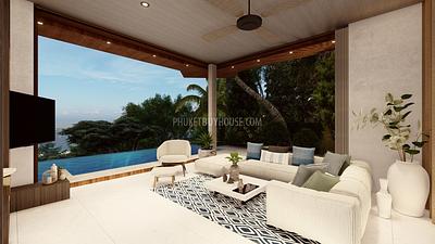 MAI22032: Живописная вилла с 4 спальнями, захватывающим видом на море и частным бассейном на продажу в Май Као. Фото #7
