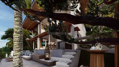 MAI22032: Живописная вилла с 4 спальнями, захватывающим видом на море и частным бассейном на продажу в Май Као. Фото #1